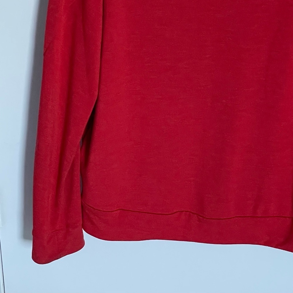 NIKE Men's Red Dri-FIT Training Fleece Full Zip Hoodie Size Medium 54262 - Picture 9 of 16